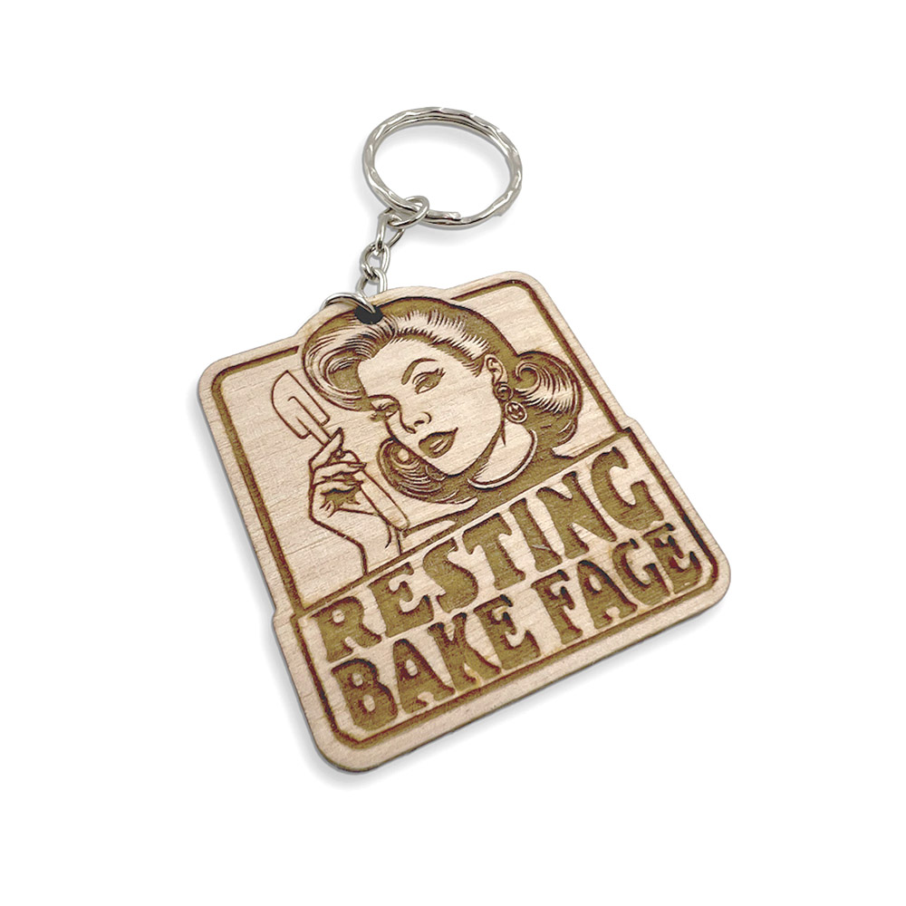 Keyring - Resting Bake Face